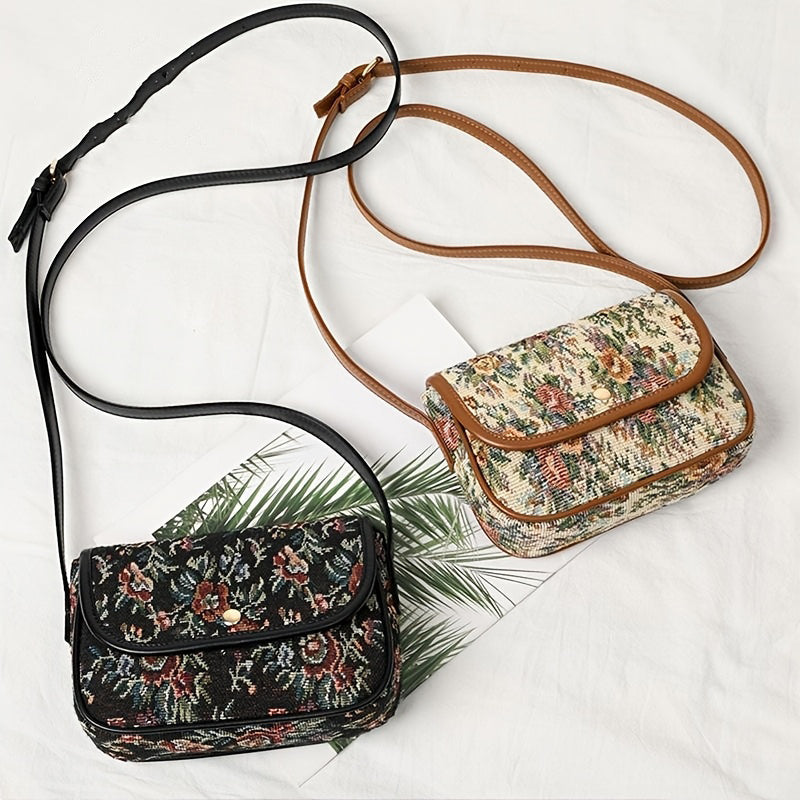 Sac Fleuri Vintage
