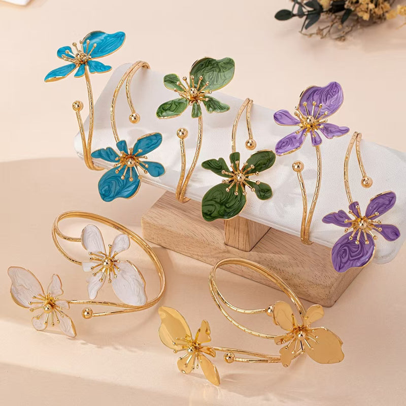 Bracelet Fleuri Vintage