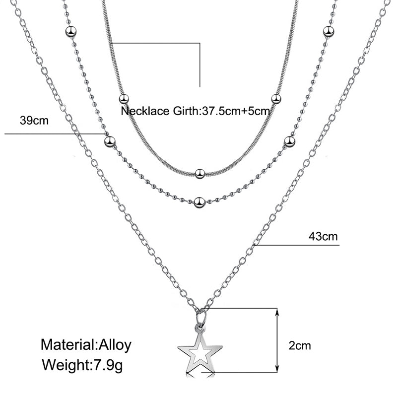 Collier Pendentif Bohème Vintage