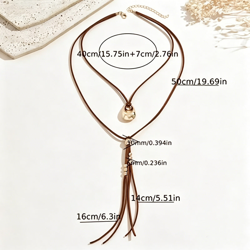 Collier Bohème À Franges