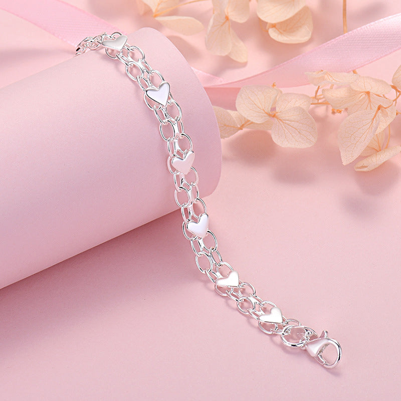Bracelet Coeur Vintage