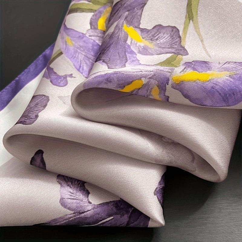 Écharpe À Imprimé Floral Vintage