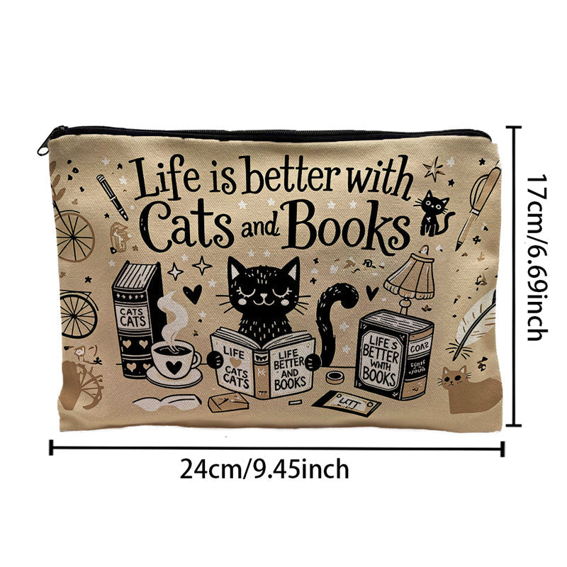 Sac Vintage À Motif De Chat