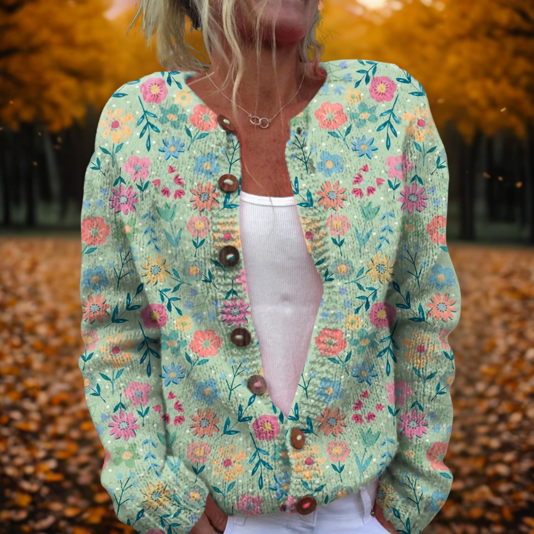 Aleah | Cardigan Floral