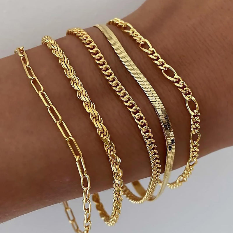 Ensemble De Bracelets Bohèmes Vintage