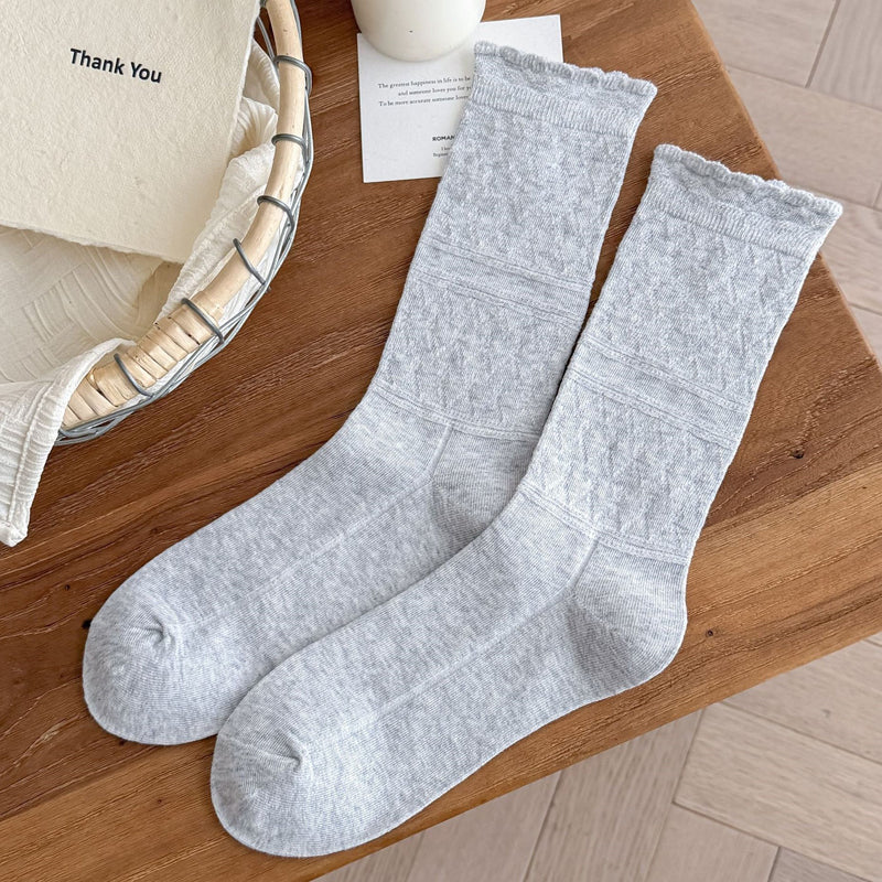 Chaussettes Décontractées Unies