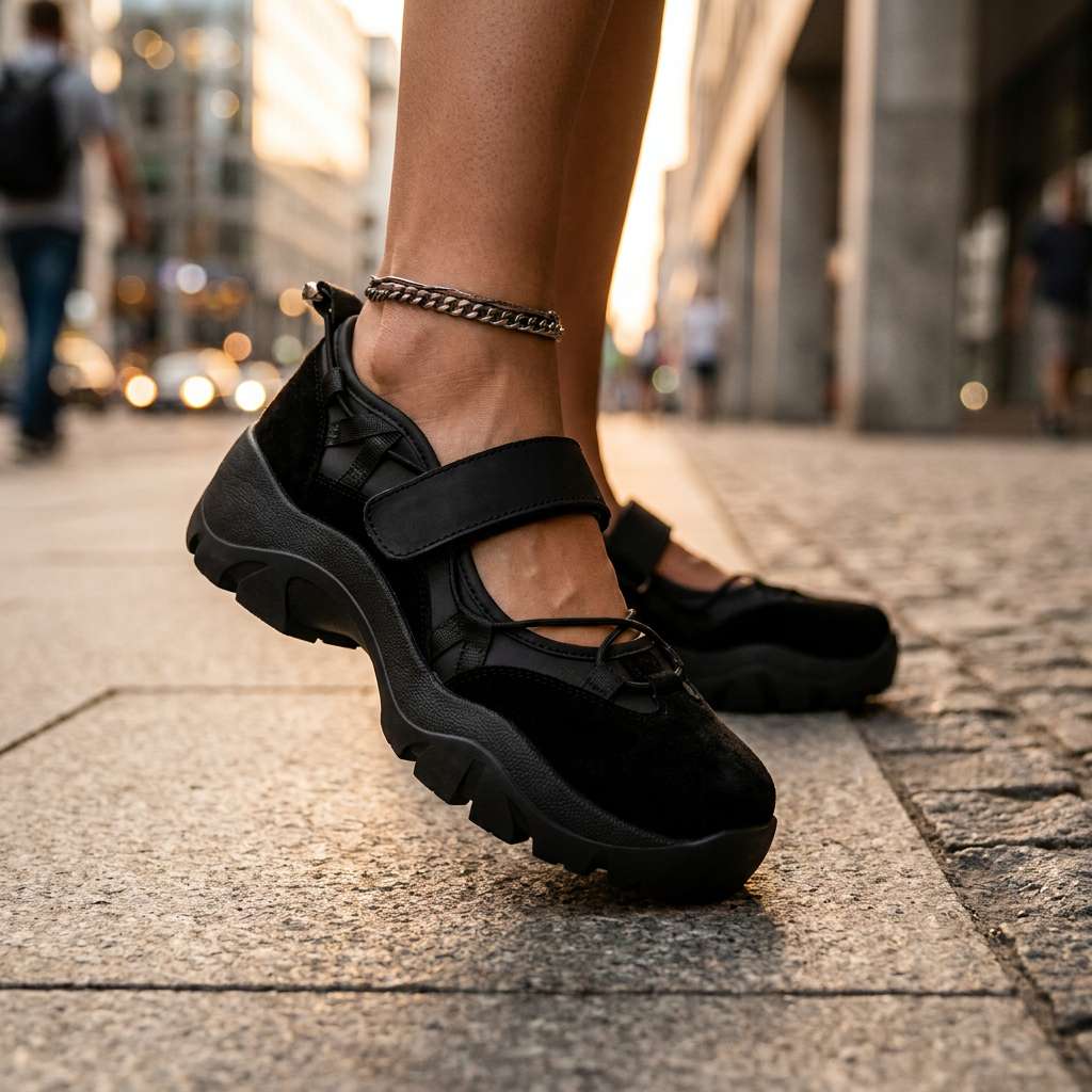 Monique | Mocassins confort à fermeture velcro