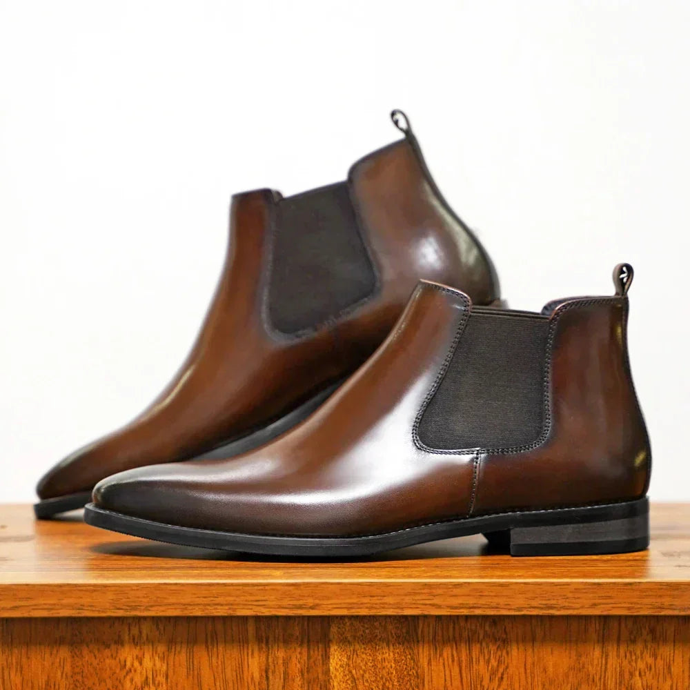 Blake™ | Bottes Chelsea en cuir raffinées