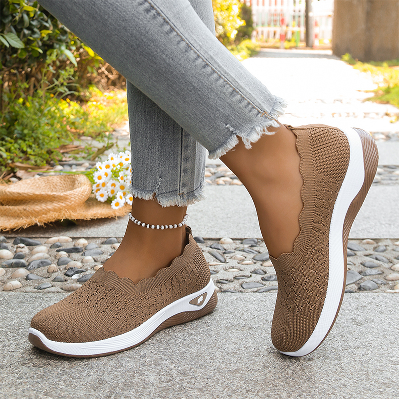 Fabienne | Chaussures de marche confortables en maille respirante
