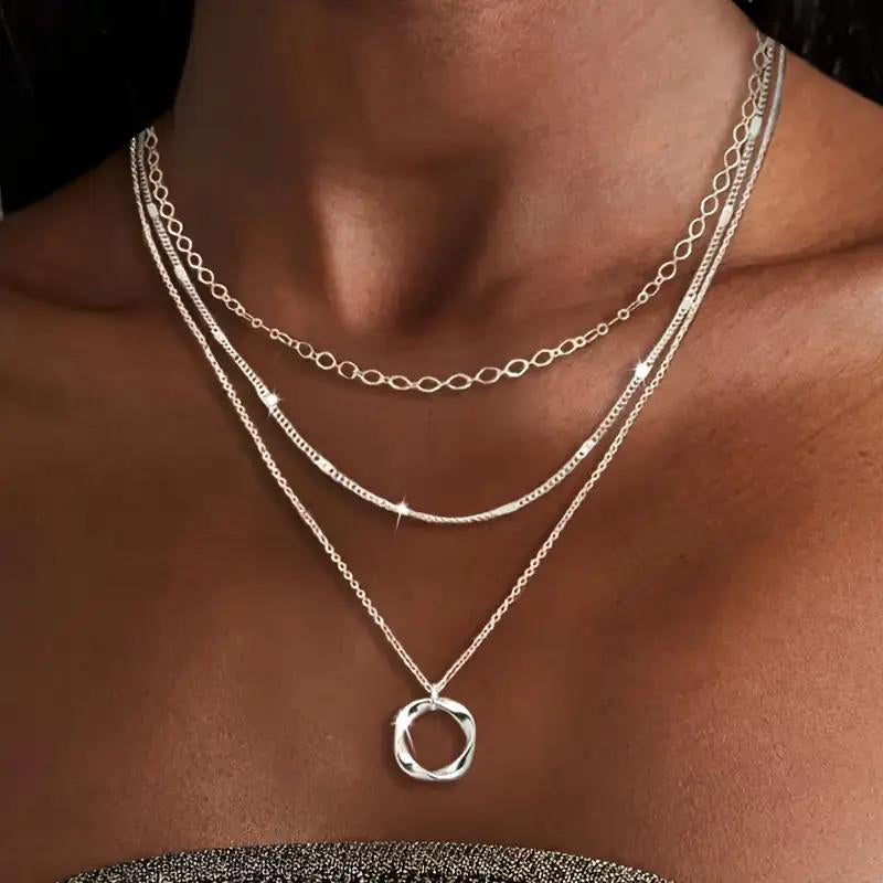 Collier Pendentif Bohème Vintage
