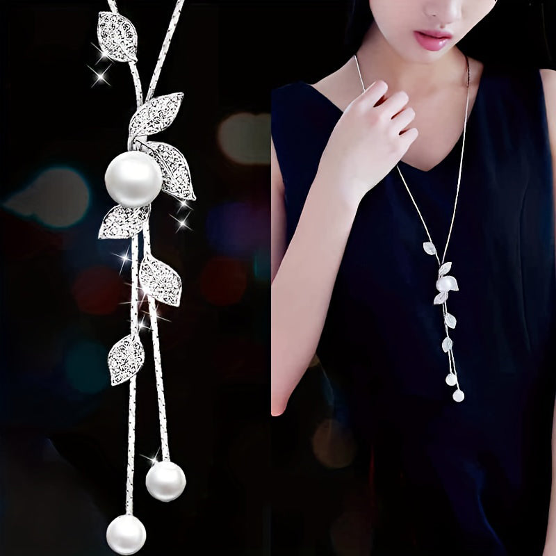 Collier Vintage À Feuilles