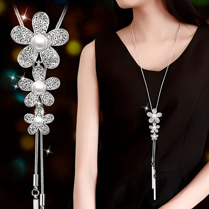 Collier Pendentif Fleur