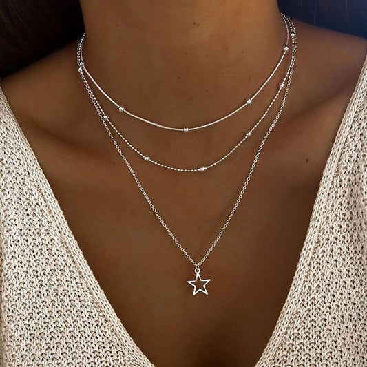 Collier Pendentif Bohème Vintage