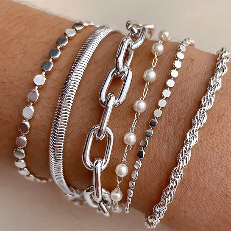 Ensemble De Bracelets Bohèmes Vintage