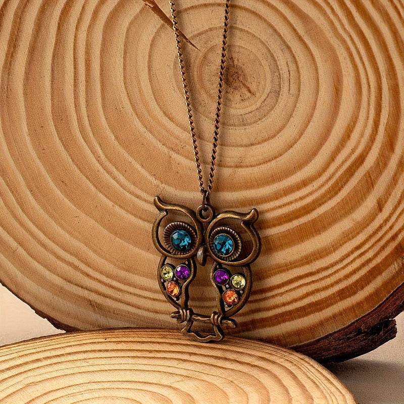 Collier Pendentif Hibou