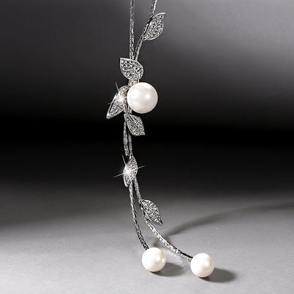 Collier Vintage À Feuilles