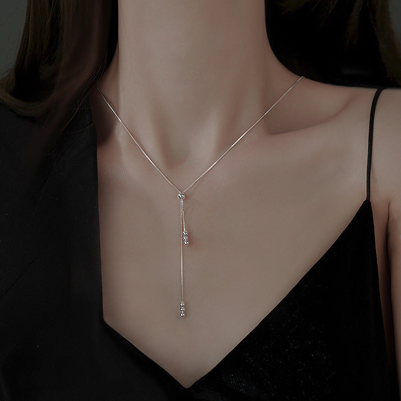 Collier Pendentif Perlé Vintage
