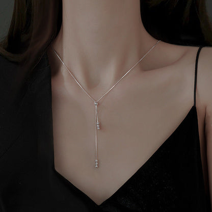 Collier Pendentif Perlé Vintage