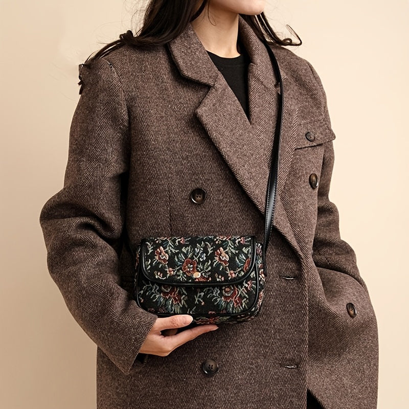 Sac Fleuri Vintage