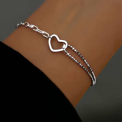 Bracelet Coeur Vintage