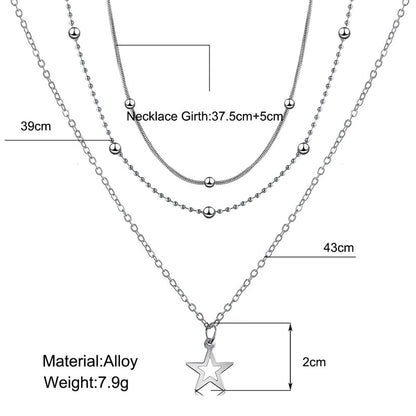 Collier Pendentif Bohème Vintage