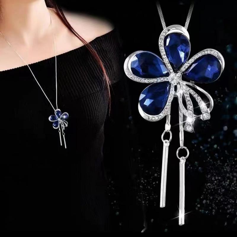 Collier Pendentif Fleur