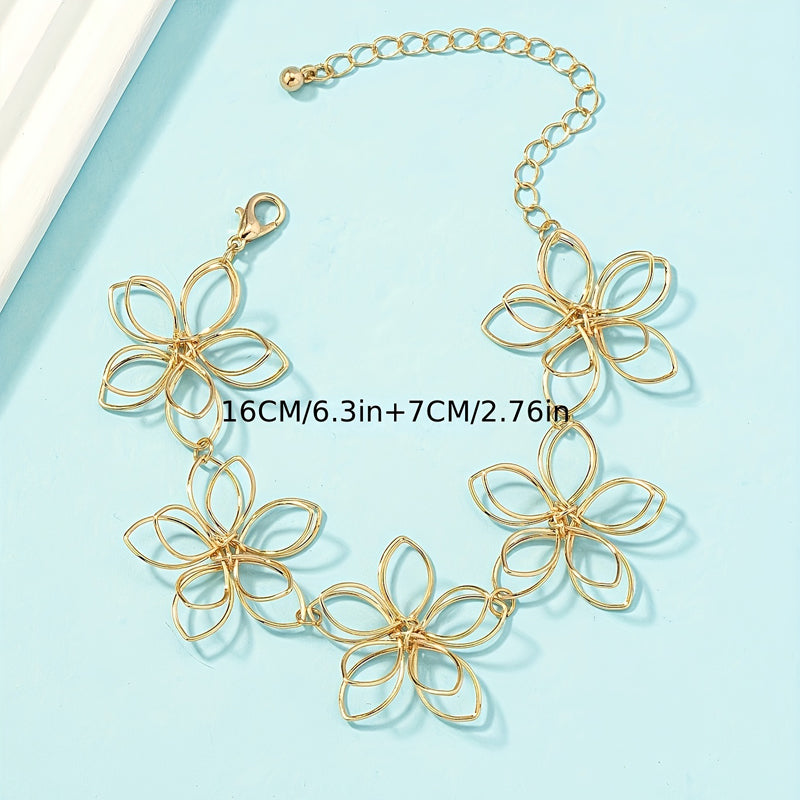 Bracelet Fleuri Vintage
