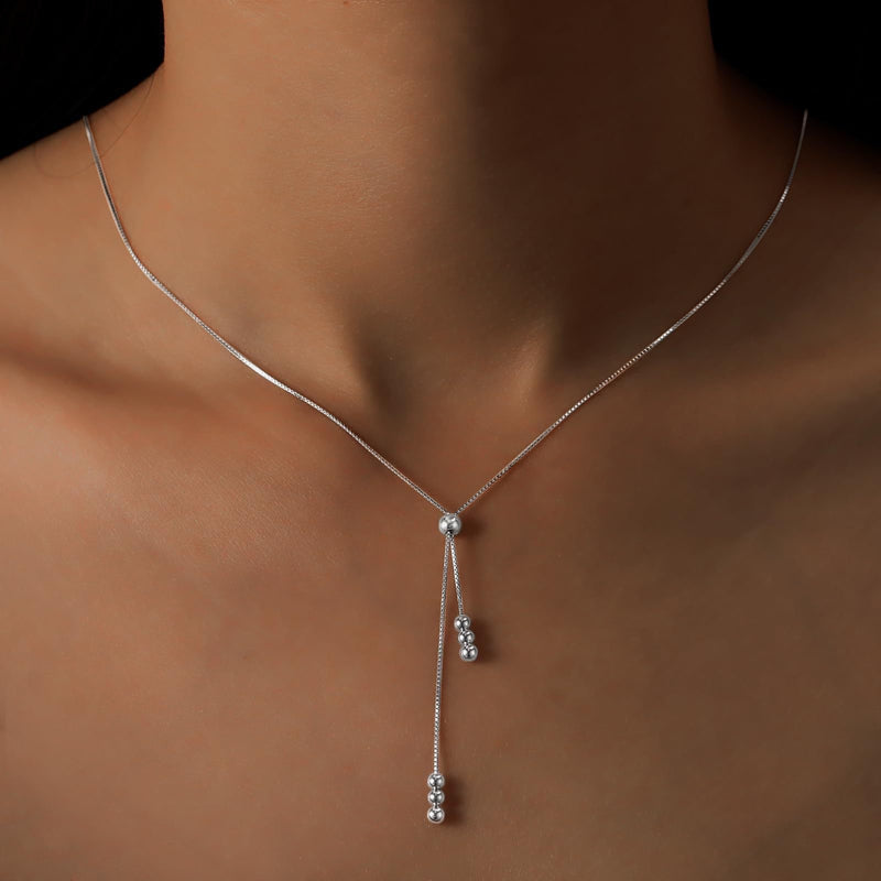 Collier Pendentif Perlé Vintage