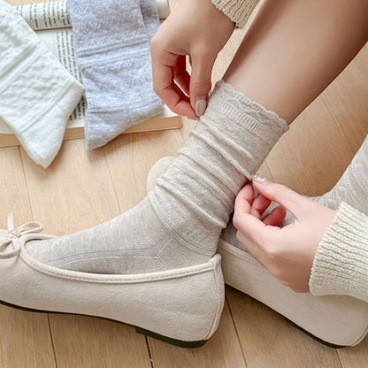 Chaussettes Décontractées Unies
