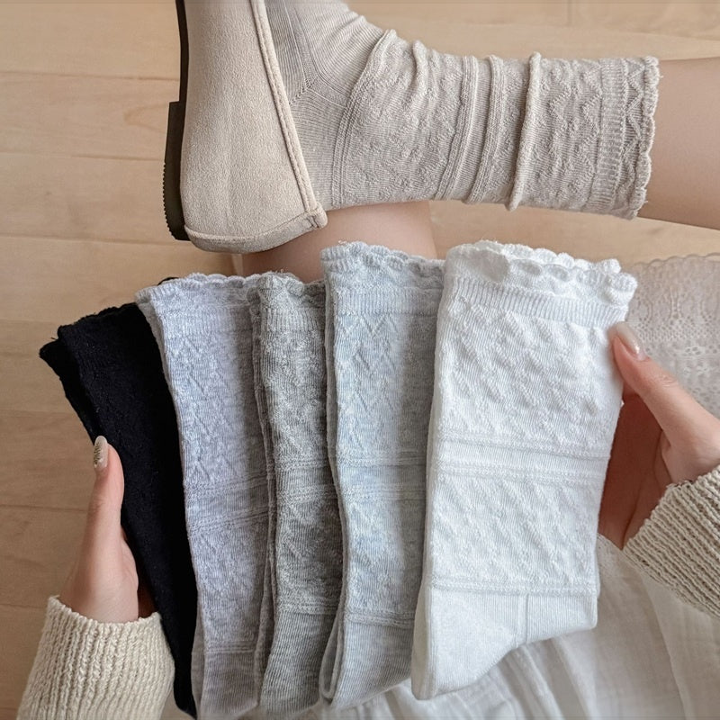 Chaussettes Décontractées Unies