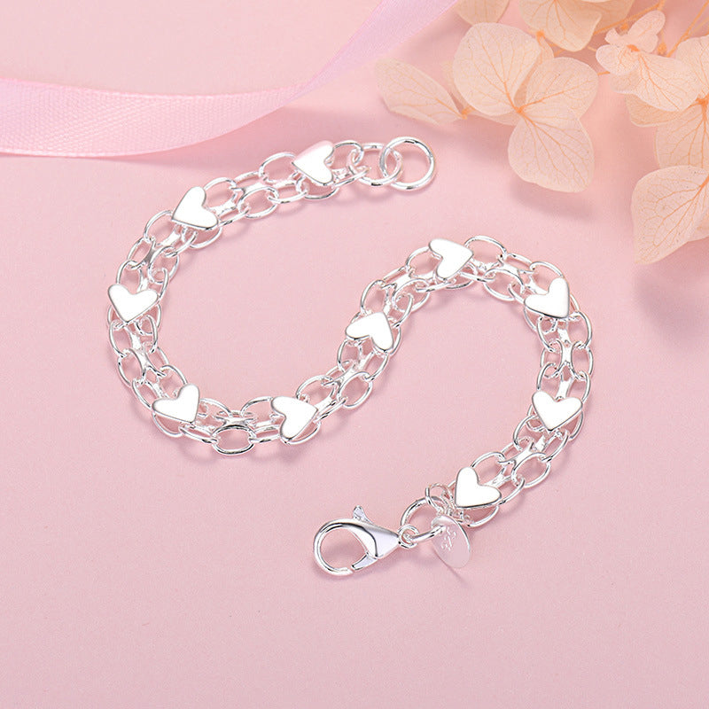 Bracelet Coeur Vintage