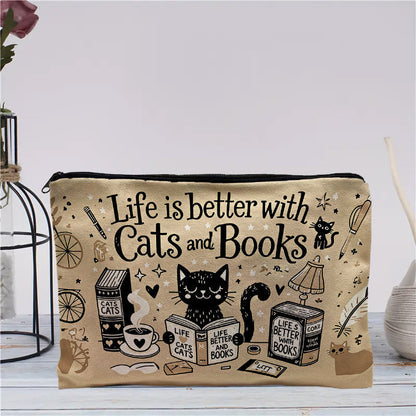 Sac Vintage À Motif De Chat