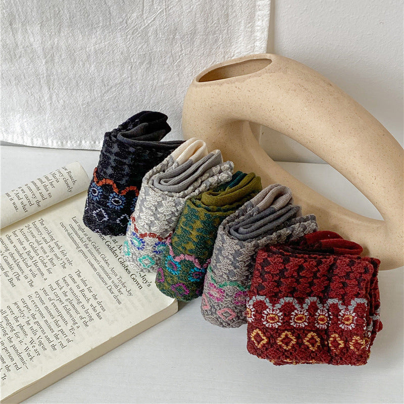 Chaussettes Décontractées Vintage