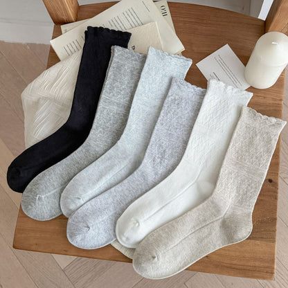 Chaussettes Décontractées Unies