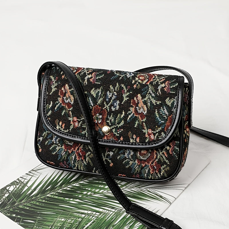 Sac Fleuri Vintage