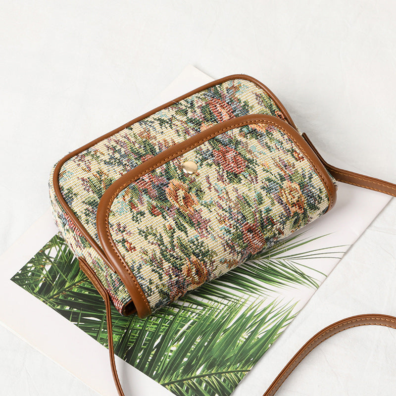 Sac Fleuri Vintage
