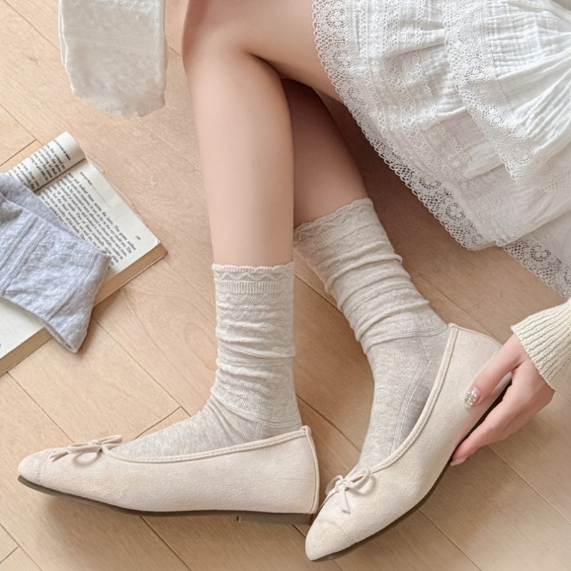 Chaussettes Décontractées Unies