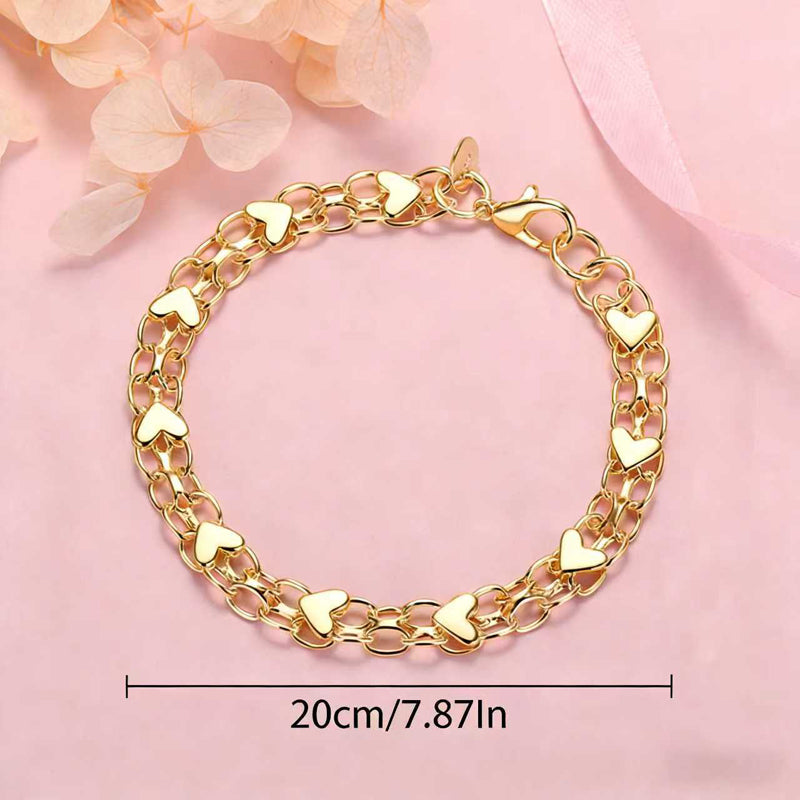 Bracelet Coeur Vintage