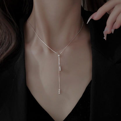 Collier Pendentif Perlé Vintage