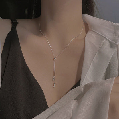 Collier Pendentif Perlé Vintage