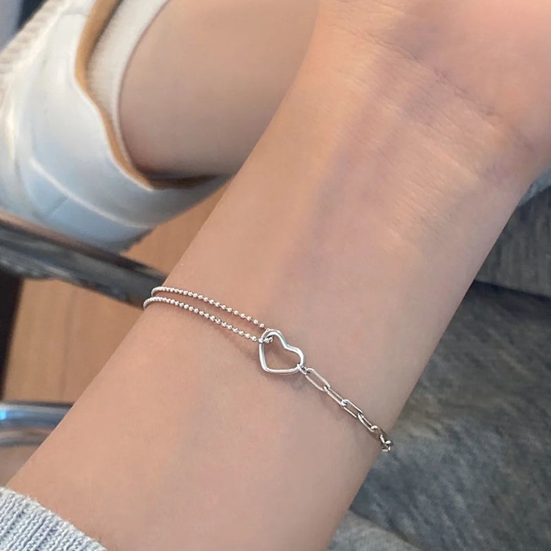 Bracelet Coeur Vintage