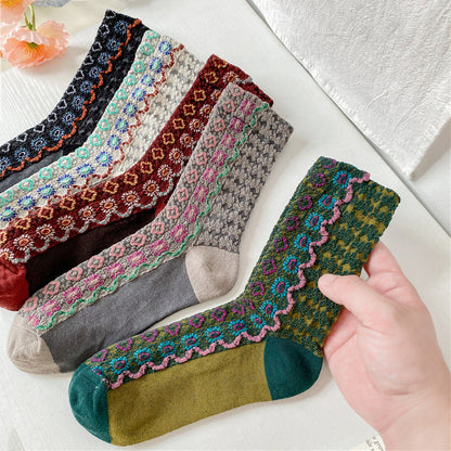 Chaussettes Décontractées Vintage