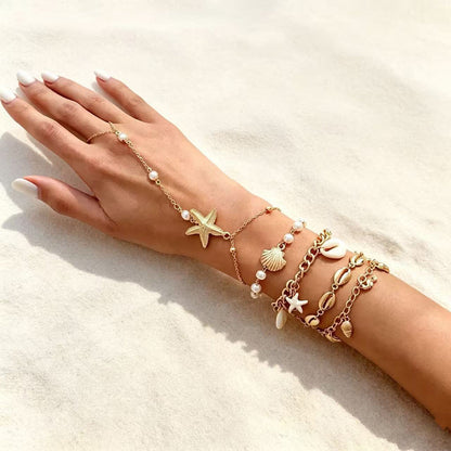 Ensemble De Bracelets Bohèmes Vintage
