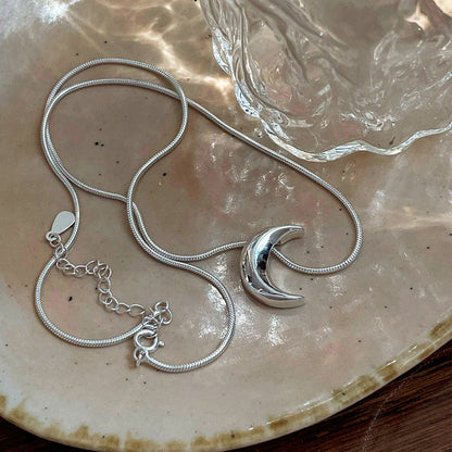 Collier Pendentif Lune