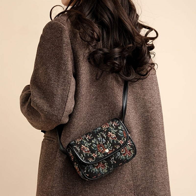 Sac Fleuri Vintage