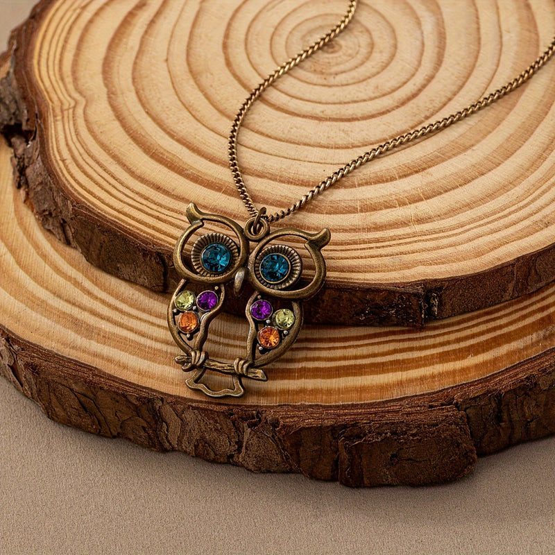 Collier Pendentif Hibou