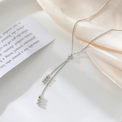 Collier Pendentif Perlé Vintage