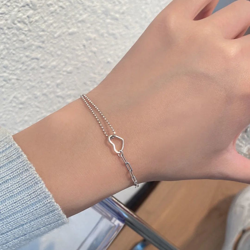 Bracelet Coeur Vintage