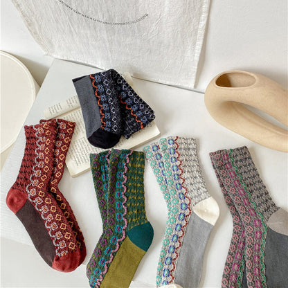 Chaussettes Décontractées Vintage