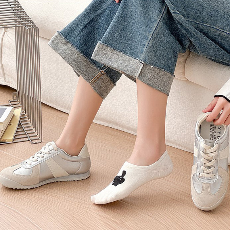 Chaussettes Décontractées À Motif De Chat